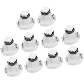 10 Pcs Blue T3 3030 LED 12V Car Interior Instrument Panel Dash Cluster Gauge Bulbs Light Dashboard Warning Indicator Cluster Lights Auto Lamp Auto Replacement Parts
