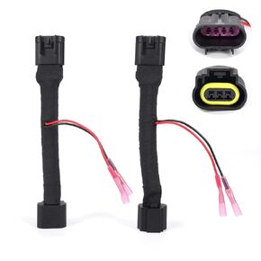 Headlight Conversion Adapter Harness Kit Compatible with Chevrolet Camaro 2010-2013, Fits for Spec-D 6th Gen Headlights LHP-CMR10-TM LHP-CMR10JM-TM LHP-CMR10G-TM