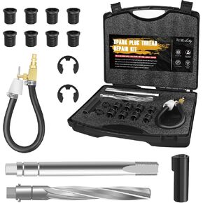 38900 Two Valve Ford Triton Tool Kit, Foolproof Repair System, Spark Plug Thread Repair Kit Compatible with 4.6L, 5.4L and 6.8 V-10 Ford Triton Two Valve Engines