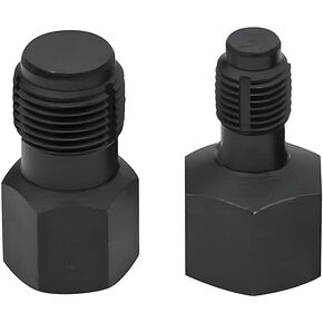 2PCS Oxygen Sensor Thread Chasers M18 x 1.5mm and M12 x 1.25mm thread chasers with 3/8" drive to clean and repair damaged threads