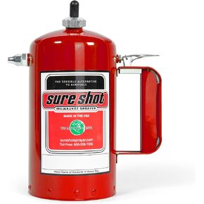 Sure Shot A1000R 1 Quart Enameled Steel Sprayer, Red