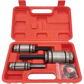 1/18'' to 3-1/2'' Exhaust Pipe Expander Tool, Tail Pipe Spreader Kit Compatible with Most Vehicles and Trucks