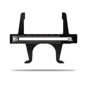 Brake Resetting Gauge, Dual Scale Combination Brake Reset Gauge Tool for Rear Drum Brake Pads, Parking, Hand Brakes, Rotor Reset, Measurement, Adjustment