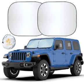 EcoNour Car Windshield Sun Shade Foldable | Front Windshield Shade for Sun, Heat and UV Rays | Sunshade for Car Front Window and Interior Sun Protection | Medium (28 x 31 inches)