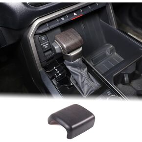 Car Shifter Gear Hand Brake Trim Cover Compatible with Toyota Tundra/Sequoia 2022-2025 Tacoma 2024+ Center Console Gear Shift Head Protection Cover Automatic Gear Shift Knob Cover Interior Accessories