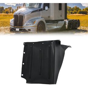 Bumper Covers Compatible with Kenworth T680 Next Generation 2022+ OE Replacement Driver Side Left Front Bumper Covers-Black