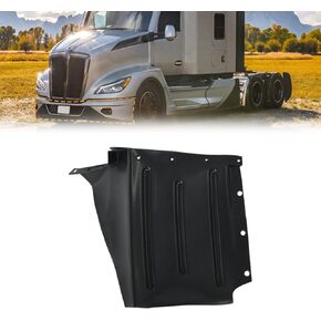 Bumper Covers Compatible with Kenworth T680 Next Generation 2022+ OE Replacement Driver Side Left Front Bumper Covers-Black