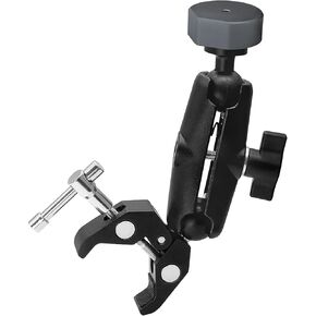 Starlink Mini Mount, Starlink Mini Rv Ladder Mount, Starlink Mini Roof Rack Mount,Universally Adjustable Angle Clamp Add an Aluminum Alloy Adapter