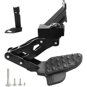 Rear Bed Step Compatible with Dodge Ram 2500 3500# 2019 2020 2021 2022 2023 2024 Retractable Bumper Tailgate Step 82215842AH 82215842AD 82215842AE 82215842AC