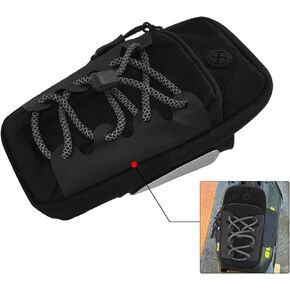 JFG RACING Bag for Surron,Motorcycle Front Frame Bag Storage Bag for Electric Dirt Bike Sur Ron Light Bee S/Light Bee X/X160/X260 - Black