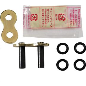 DID ZJ525VX3G Gold Rivet Type Replacement Connecting Link for 525VX3 Chains
