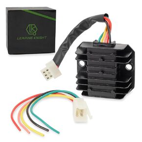 12V 5 Wire AC Voltage Regulator Rectifier for CG 125cc 200cc 250cc GY6 125cc 150cc 200cc 250cc Engine ATV Dirt Bike Go Kart Scooter Moped