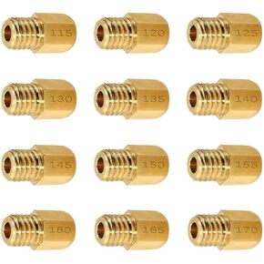 Strongthium Main Jet Kit for Mikuni VM TM Carburetors Large Hex VM4/042 350# ~ 460#
