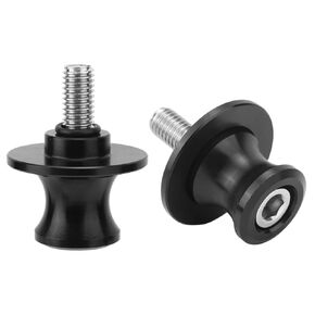 2pcs Swingarm Spool Slider Stand Screws, 8mm CNC Motorcycle Swing Arm Spools Sliders Compatible with Kawasaki Ninja ZX6R Z900 Vulcan, Triumph Trident 660 & Suzuki GSXS