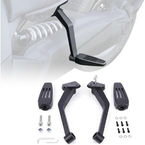 Adjustable Foot Boards Compatible with Can-Am Ryker models For Ryker 600 Ryker 900 Ryker 900 Rally 2019-2024 For Ryker 900 Sport 2019-2024（MAX Mount 219400800 Required）