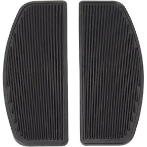 Non-Slip Motorcycle Rubber for Harley Davidson Floorboard Insert Pad - 11.8 x 4.1 - Fits '12-'16 FLD, '86-'17 FL Softail, '86-later Touring Models 1986-2023
