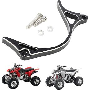 ATV Case Saver Engine Case Guard CNC for Sportrax 400 TRX 400X 2009 2012-2014 TRX 400EX 1999-2008 Black