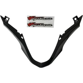 Carbon Fiber Look Front Lower Headlight Fairing Cowl Compatible with Suzuki Hayabusa GSXR1300 2021-2024, Black, RTF34F