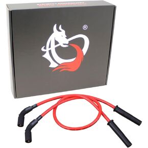 AIP Electronics Dragon Fire Race 10.2mm Spark Plug Wire 2009-2016 Harley-Davidson Touring Trike OEM Fit PWJ191