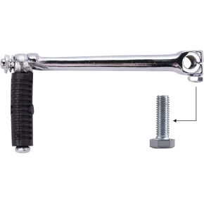 Metal Kick Start Kickstart Starter Lever Compatible with H0NDA CB100 CL100 CL 125 SL100 SL125 XL100 90cc 110cc 125cc 140cc 4-stroke Pit Dirt Bike