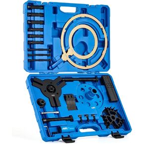 Orion Motor Tech Dual Clutch Transmission Remover Installer Tool Kit, Compatible with Ford DPS6 DCT, 30pc Heavy Duty Dual Clutch Reinstall Reset Tool Set, All in One Clutch Tool Kit with Storage Case