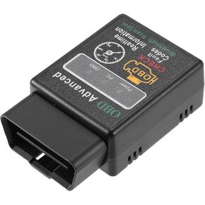 X AUTOHAUX OBD2 Scanner Engine Code Reader V1.5 WiFi Code Reader for Automotive Diagnostic Tool Erase Check Engine Light 16 Pins Black