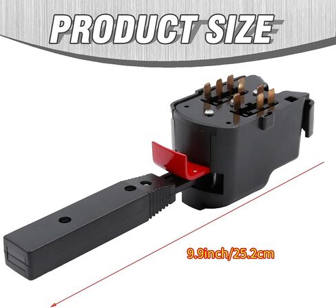 3544933C91 Turn Signal Multifunction Switch with Harness, Replacement for International 9100 9200 9400 9900 4700 5900 Trucks, Replaces 3544933C92 3544933C93 in Saudi Arabia
