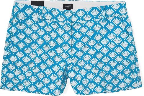 شورت تشينو كلاسيكي للنساء من J.Crew Mercantile مقاس 3.5 بوصة (4، كاكي فاتح) in Kuwait