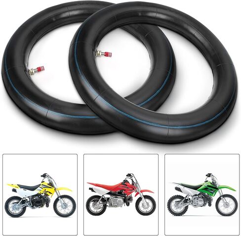 GREHUA 2.75 3.00-12 80/100-12 inch Rear Inner Tube for SSR 110cc 125cc 90cc KLX110 PW80 TTR90 TTR110 XR50 XR70 CRF50 CRF70 CRF110 Suzuki DRZ110 Coolster QG-214 Apollo RFZ Pit Dirt Off Road Bike Parts in Kuwait