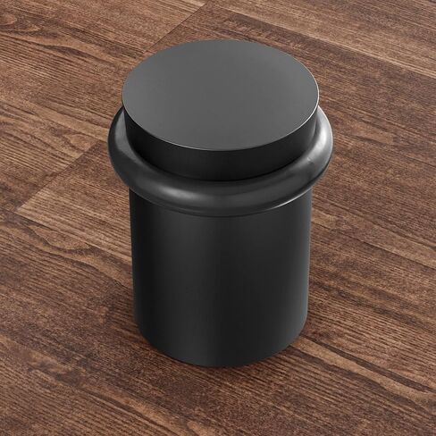 NYCO - Floor Door Stopper 1.5" Satin Brass Door Stop - Classy Solid Steel Modern Heavy Duty Door Stoppers - Floor Mount Anchor Screw - Wall Protector for Commercial Door, Home Doorstop, Interior in Saudi Arabia