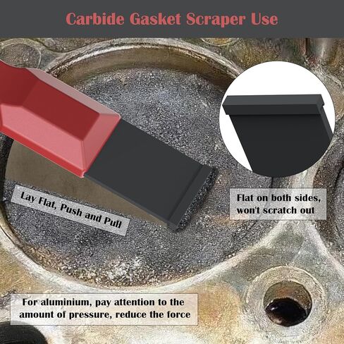 Carbide Scraper, Super Carbide Gasket Scraper for Metal and Automotive, 1-1/4 Inch and 5/8 Inch Carbide Scraper Set (2-Piece) in Saudi Arabia
