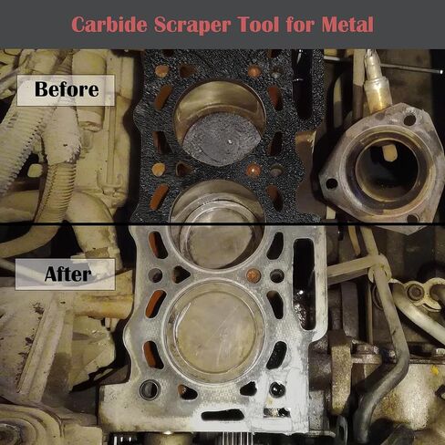 Carbide Scraper, Super Carbide Gasket Scraper for Metal and Automotive, 1-1/4 Inch and 5/8 Inch Carbide Scraper Set (2-Piece) in Saudi Arabia