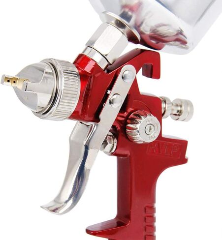 BANG4BUCK High Performance HVLP Gravity Feed Spray Gun with 1.4mm 1.7mm 2.5mm Fluid Tips, 1000cc Aluminum Cup for Auto Paint, Primer, Clear/Top Coat & Touch-Up in Saudi Arabia