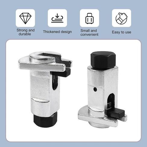 1 PC Auto Shock Absorber Horn Separator, Suspension Shock Absorber Horn Expansion Tool, Durable Car Disassembly and Assembly Accessories, Universal for Most Cars (Silver) in Saudi Arabia