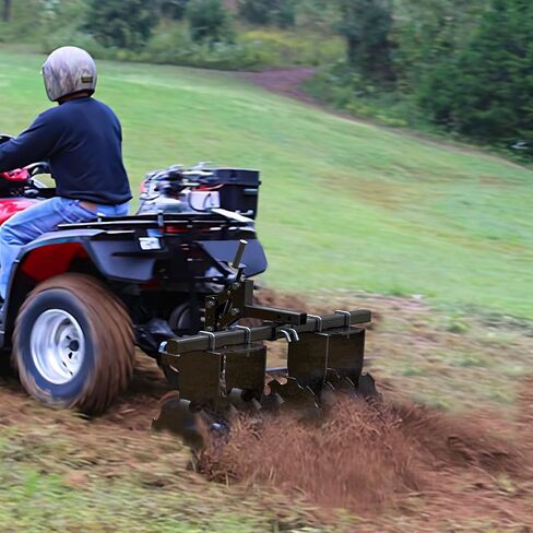 YITAMOTOR ATV/UTV Scrape Blade Implement 42" Tow Behind Box Scraper 2" Inside Diameter Fits ATV/UTV Manual Implement Lift in Saudi Arabia