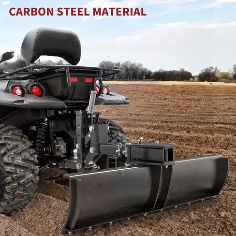 YITAMOTOR ATV/UTV Scrape Blade Implement 42" Tow Behind Box Scraper 2" Inside Diameter Fits ATV/UTV Manual Implement Lift in Saudi Arabia
