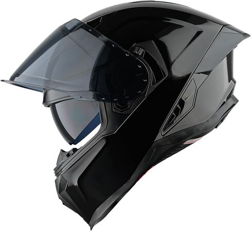 1Storm Motorcycle Full Face Helmet for Adults Men and Women Street Bike Racing Helmet DOT Approved with one Extra Clear Shield in Kuwait