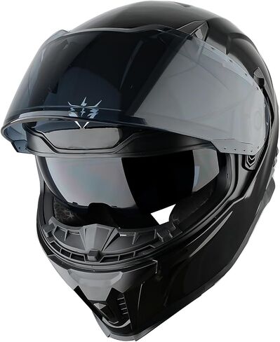 1Storm Motorcycle Full Face Helmet for Adults Men and Women Street Bike Racing Helmet DOT Approved with one Extra Clear Shield in Kuwait