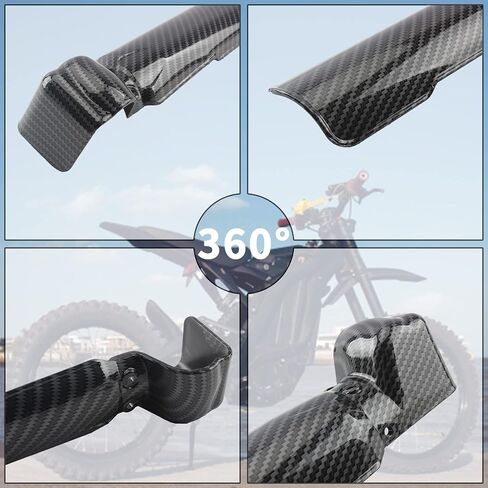 Sur Ron Fork Guards,Dirt Bike Front Fork Protector Cover for Sur Ron S X X260 - Imitation Carbon Fiber in Saudi Arabia