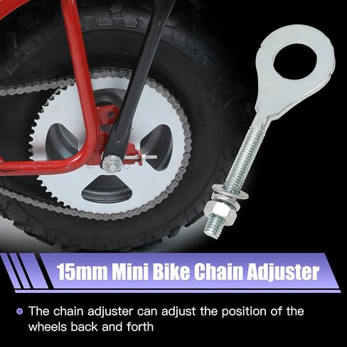 420 Chain with 60 Tooth Sprocket 40mm Bore for Mini Bike Coleman CT200U CT200U-EX BT200X Baja Warrior Trailmaster MB165 MB200 Axis M200 Predator 212 196cc 200cc Parts Rear Drive Chain 90 Links in Saudi Arabia