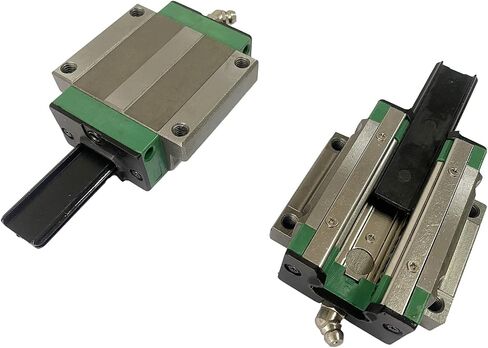 قطعتان من HGH20 - كتلة منزلقة لحمل HGH20 CNC لـ 20 مم HGH20 CNC، مجموعة عالية ومنزلق مربع لآلة CNC ومشروع DIY in Kuwait