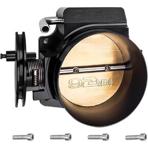 maXpeedingrods 92mm Throttle Body for LSX LS1 LS2 LS3 LS6 LS7 for GM Gen III with TPS IAC 4 Bolt