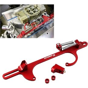 Ryanstar Throttle Cable Bracket 4150 4160 Series Throttle Brackets Billet Adjustable Aluminum Black