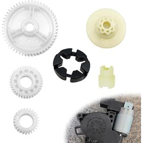 6Pcs Power Window Motor Gears, Window Glass Lifting Regulator, Power Window Motors Gear Lift Regulator Repair Kit Compatible with Mazda 3 5 6 CX-7 CX-9 RX8
