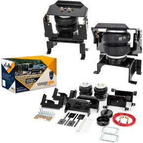 TORQUE Airbag Air Bag Suspension Kit for 2015-2024 Ford F150 2WD 4WD F-150 Rear Helper Bag Spring Towing 5000 lbs (Replaces Firestone Ride Rite 2582) (TR2582)