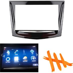 Touch Screen Display fits for 2013-2017 Cadillac XTS CUE ATS CTS SRX Replacement Free Trim Tools