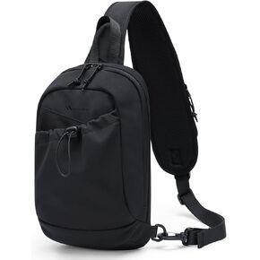 Sling Bag for Women, Crossbody Backpack Chest Daypack Shoulder Bag for Casual Commuting Work Travel Sport Hiking,Green Beige