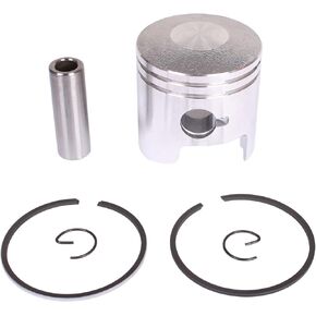 Outboard Engine 3B2-00001-0 3B2000010M 3B2-00001-1 3B2000011M STD Piston Set & 3B2-00011-0 3B2000110M Ring for Tohatsu for Nissan 6HP 8HP 9.8HP / 779-804886 803678A3 for Mercury Boat Motor, 50mm STD