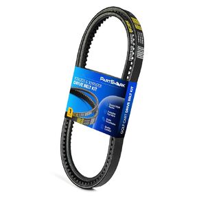 1016203 Drive Belt & 101916701 Starter Generator Belt Kit - 4-Layer Drive Belt Compatible with Club Car 1992-Up DS and 2004-Up Precedent Gas Golf Carts