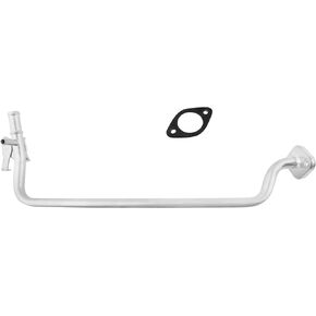 BOXI Coolant Water Bypass Pipe w/Gasket Fit for Toyota Tacoma 2005 2006 2007 2008 2009 2010 2011 2012 2013 2014 2015 2016 2017 2.7L l4 | Replaces OE# 16268-75110 16268-75111 16268-75130 16268-75131